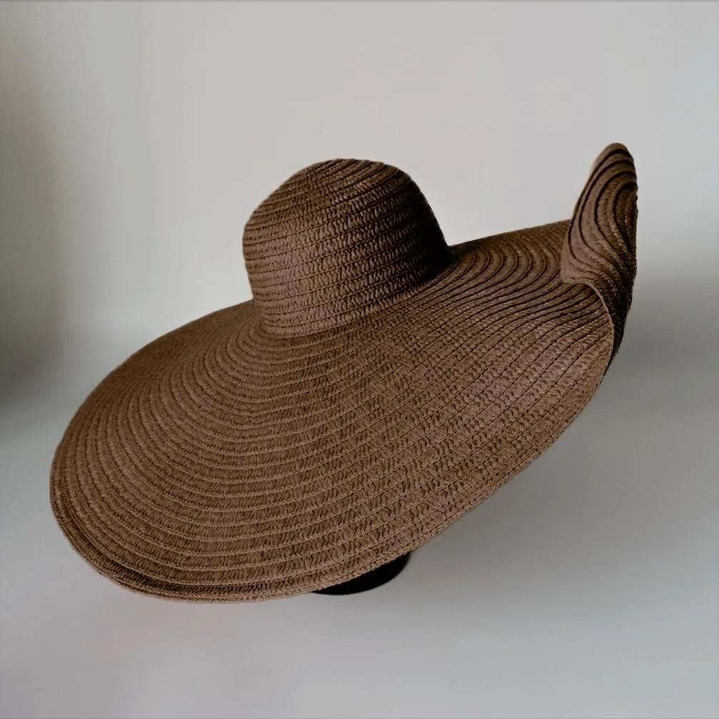 27.6'' Extra Wide Brim Sun Hats for Women UV Protection Straw Hats Sun Protection Hats Foldable Summer Beach Hat