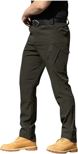 Baggy Cargo Pants Men Stretchy Flex Camo Tactical Waterproof Pants Lightweight Mencomfy Cargo Pants Multi Pockets