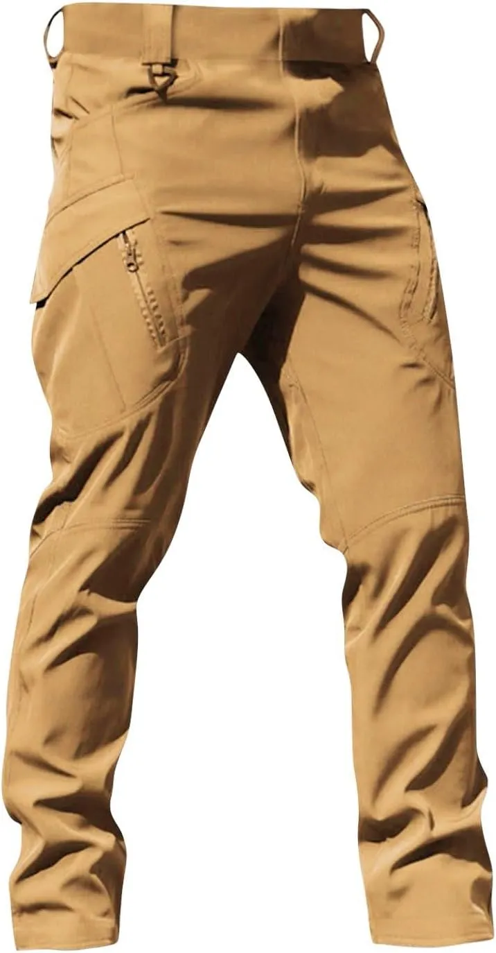 Baggy Cargo Pants Men Stretchy Flex Camo Tactical Waterproof Pants Lightweight Mencomfy Cargo Pants Multi Pockets