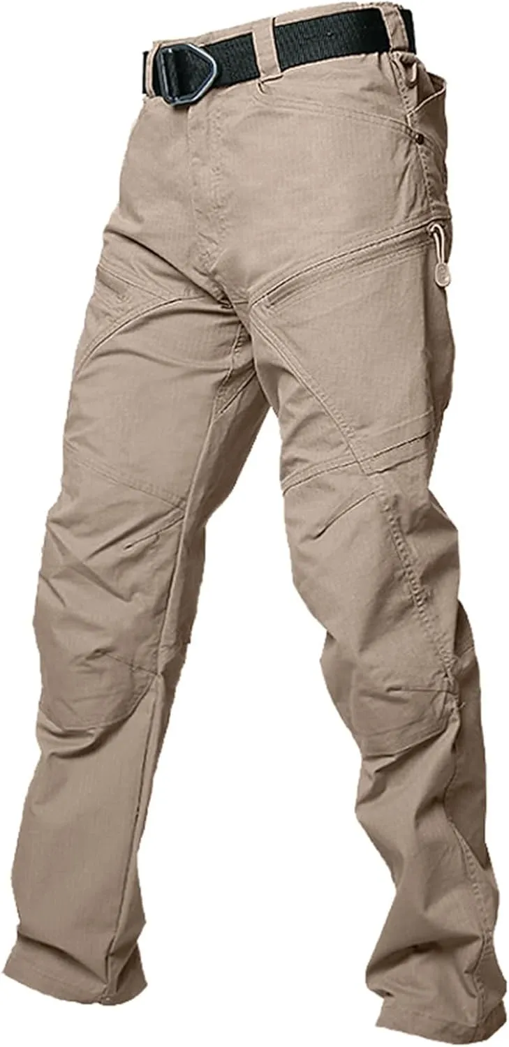 Cargo Pants for Men Slim Fit Lightweight Flex Camo Tactical Pants with Multi Pockets Relaxed Fit Hiking Work Pants