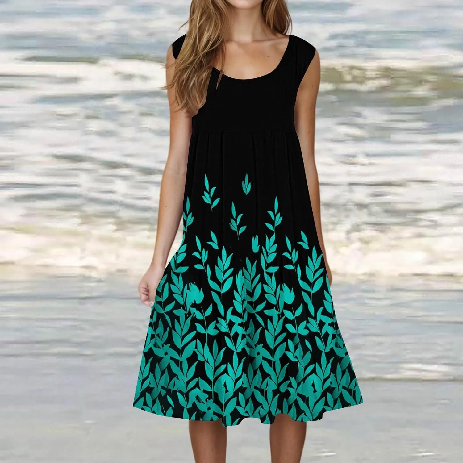 Casual Summer Dresses for Women Summer Dresses for Women Plus Size Beach Dress Casual Sundresses Sexy Sleeveless