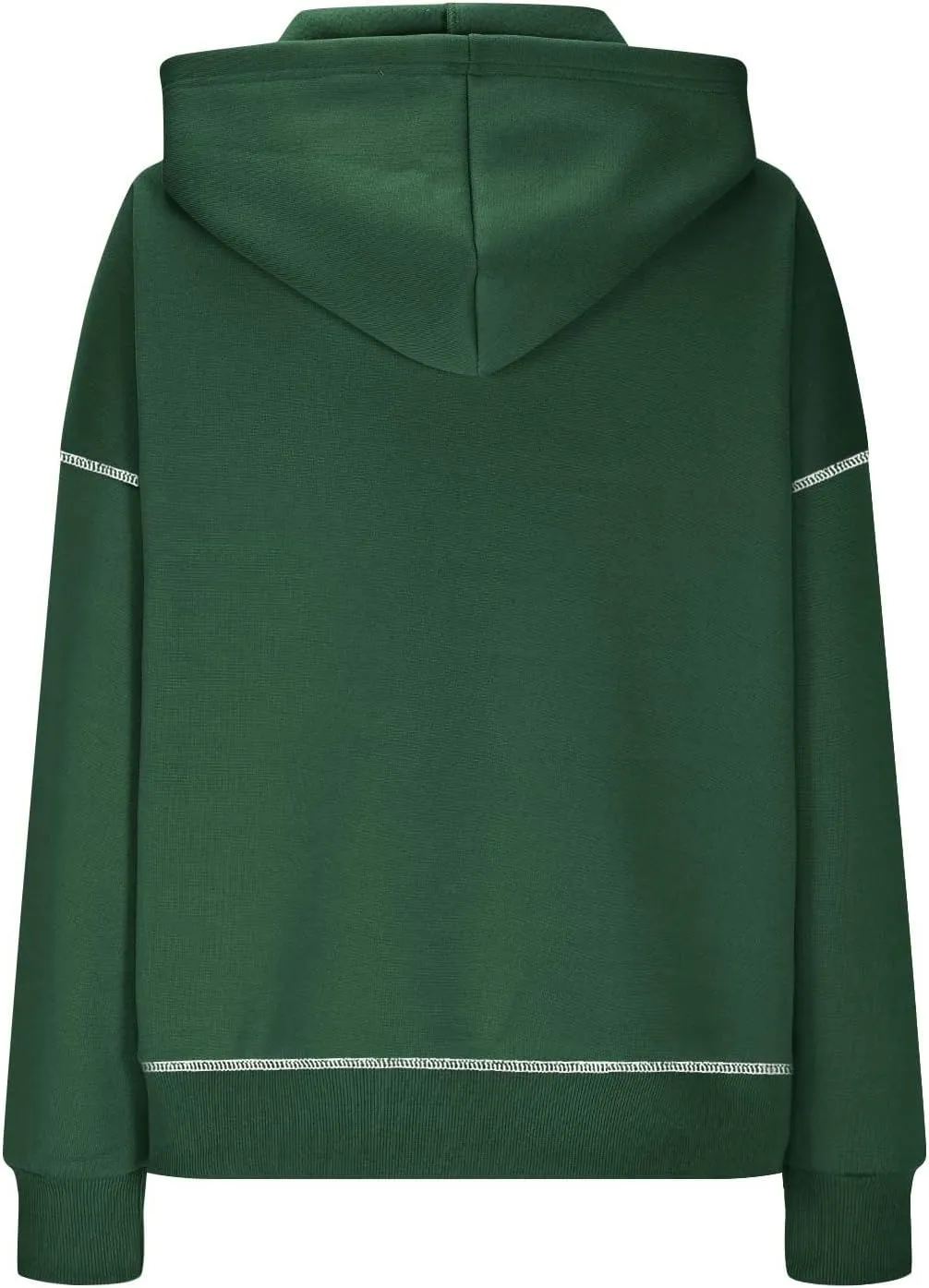 Drop Shoulder Zip Up Hoodies for Women Y2K Cropped Sweatshirt Jackets Winter Casual Loose Fit Fashion Fleece Outwear
