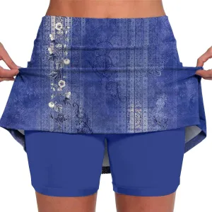 Golf Skirts for Women 18 inch Short Shorts for Women high Waisted Long Tennis Skirt Long Inseam