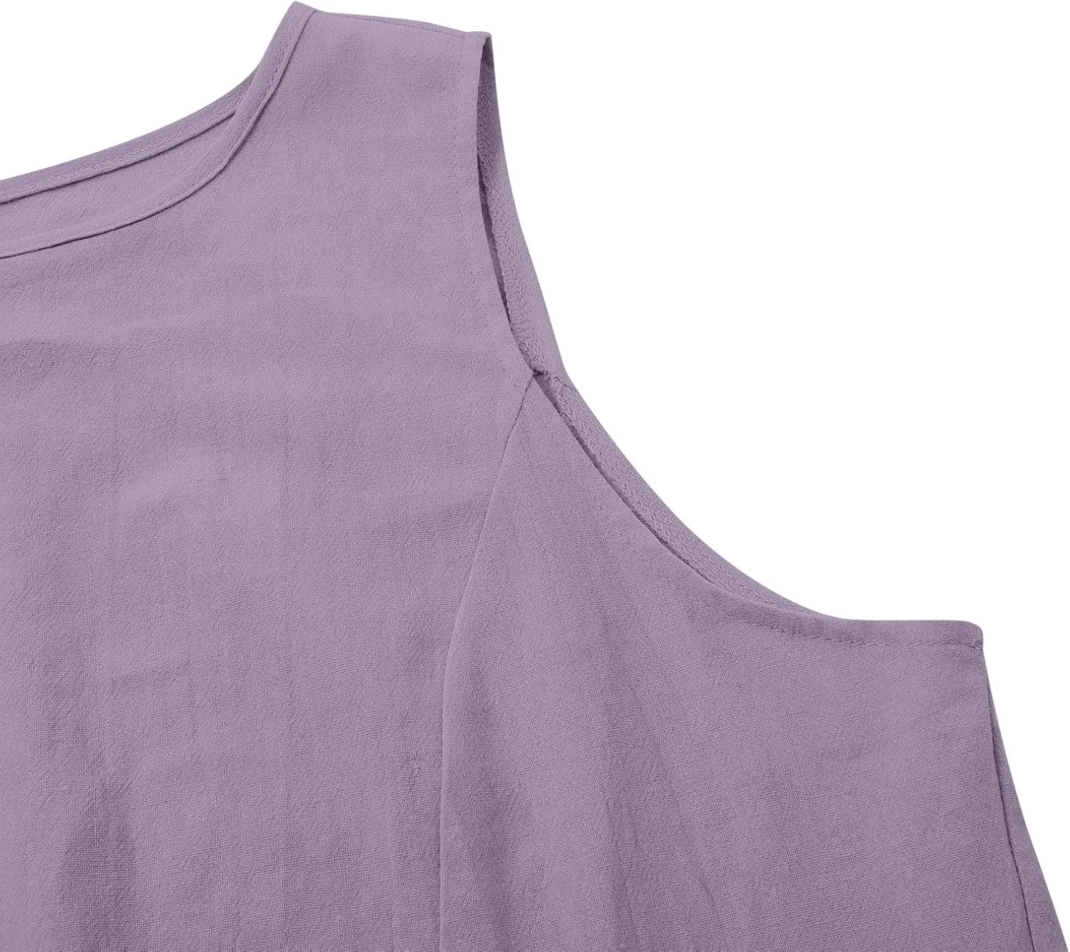High Waisted A Line Dresses Women's Fashionable Casual Solid Color Pocket V Neck Sleeveless Casual Dress Summer