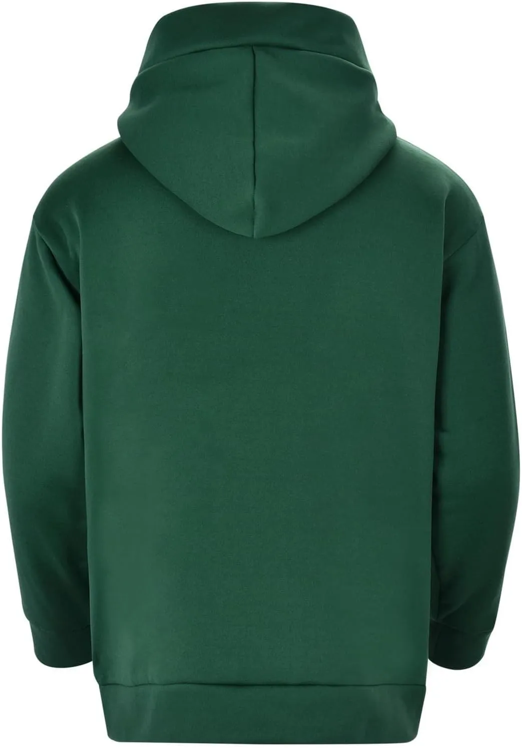 Hoodies for Men Turtleneck Cowl Hoodie Casual Pullover Fall Winter Loose Fit Tops with Embroidery