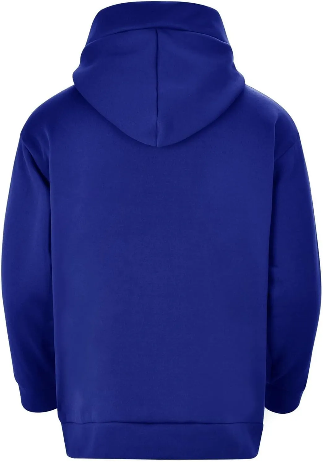 Hoodies for Men Turtleneck Cowl Hoodie Casual Pullover Fall Winter Loose Fit Tops with Embroidery