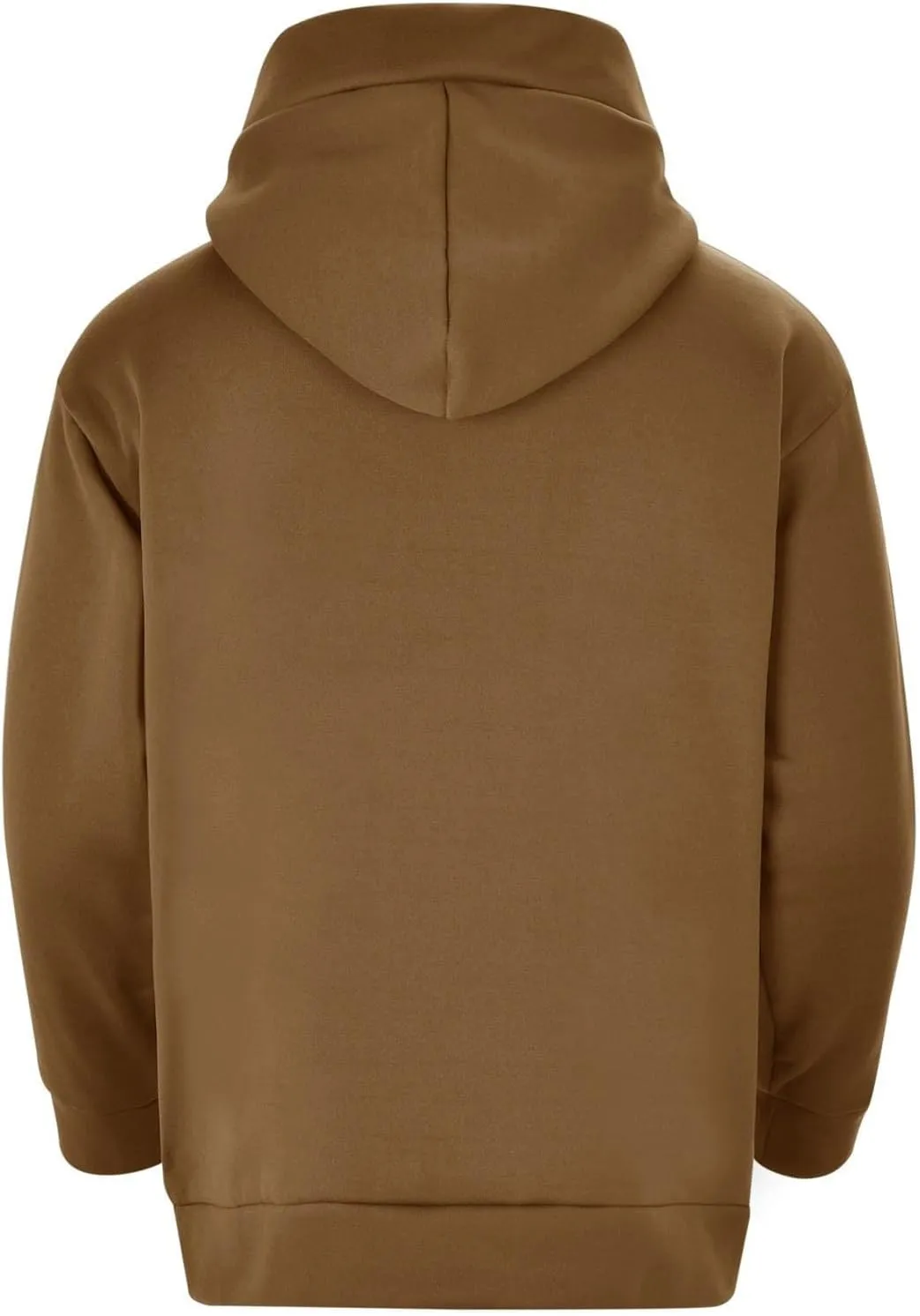 Hoodies for Men Turtleneck Cowl Hoodie Casual Pullover Fall Winter Loose Fit Tops with Embroidery