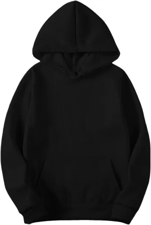 Hoodies For Women Plus Size Long Sleeve Drop Shoulder Casual Sweatshirt Solid Color Drawstring Fashion Sweatshirts