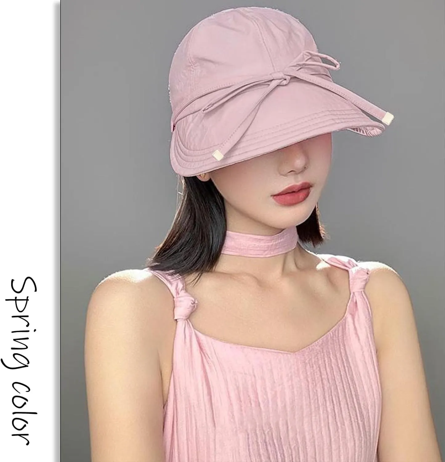 huablo] UPF 50  Womens Sun Hat Wide Brim Sun Hat UV Protection Hiking Fishing Hats 12P-ZYMao