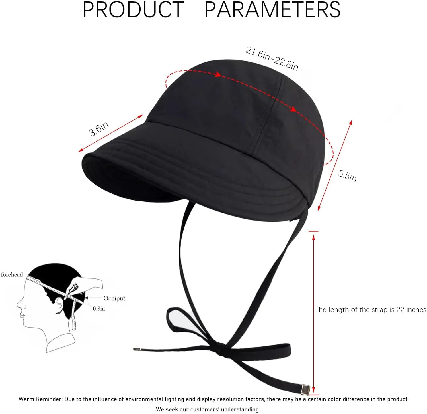 huablo] UPF 50  Womens Sun Hat Wide Brim Sun Hat UV Protection Hiking Fishing Hats 12P-ZYMao