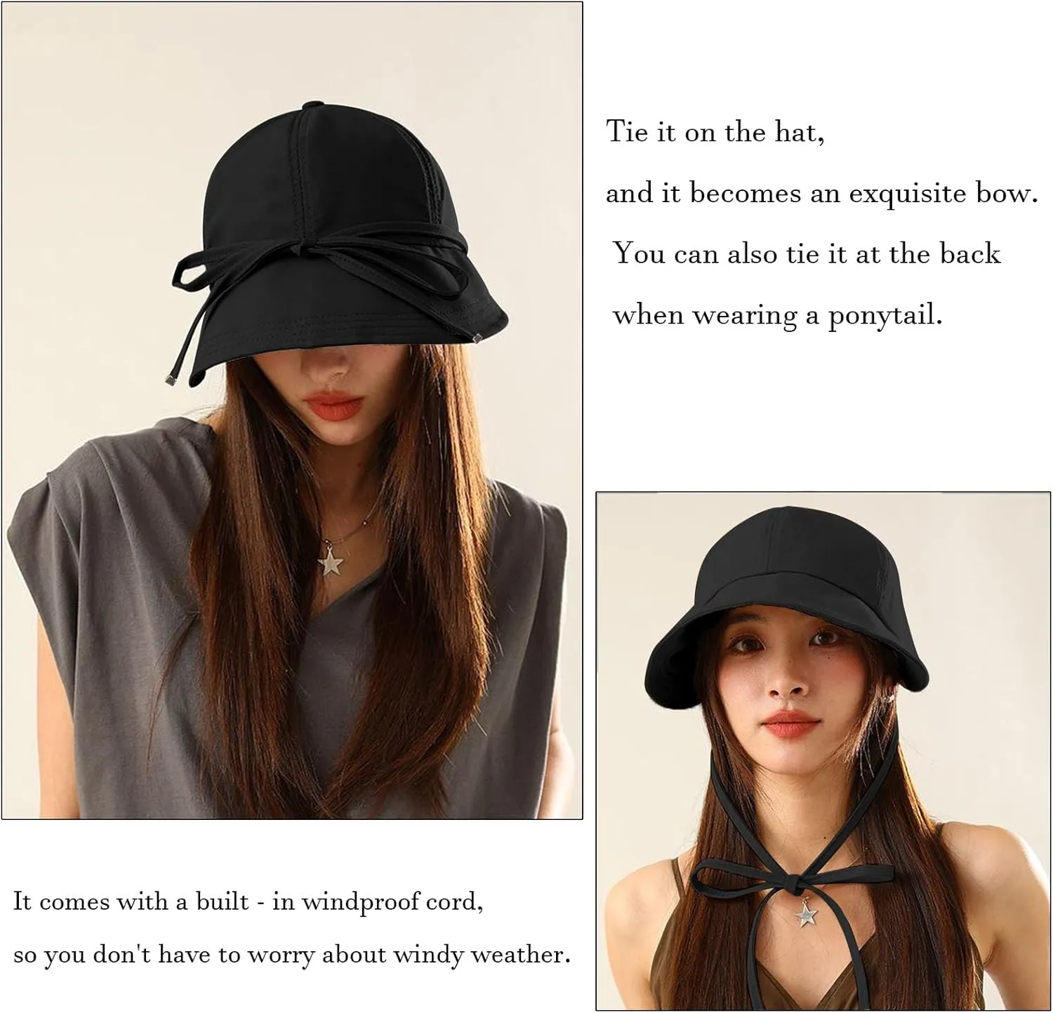 huablo] UPF 50  Womens Sun Hat Wide Brim Sun Hat UV Protection Hiking Fishing Hats 12P-ZYMao