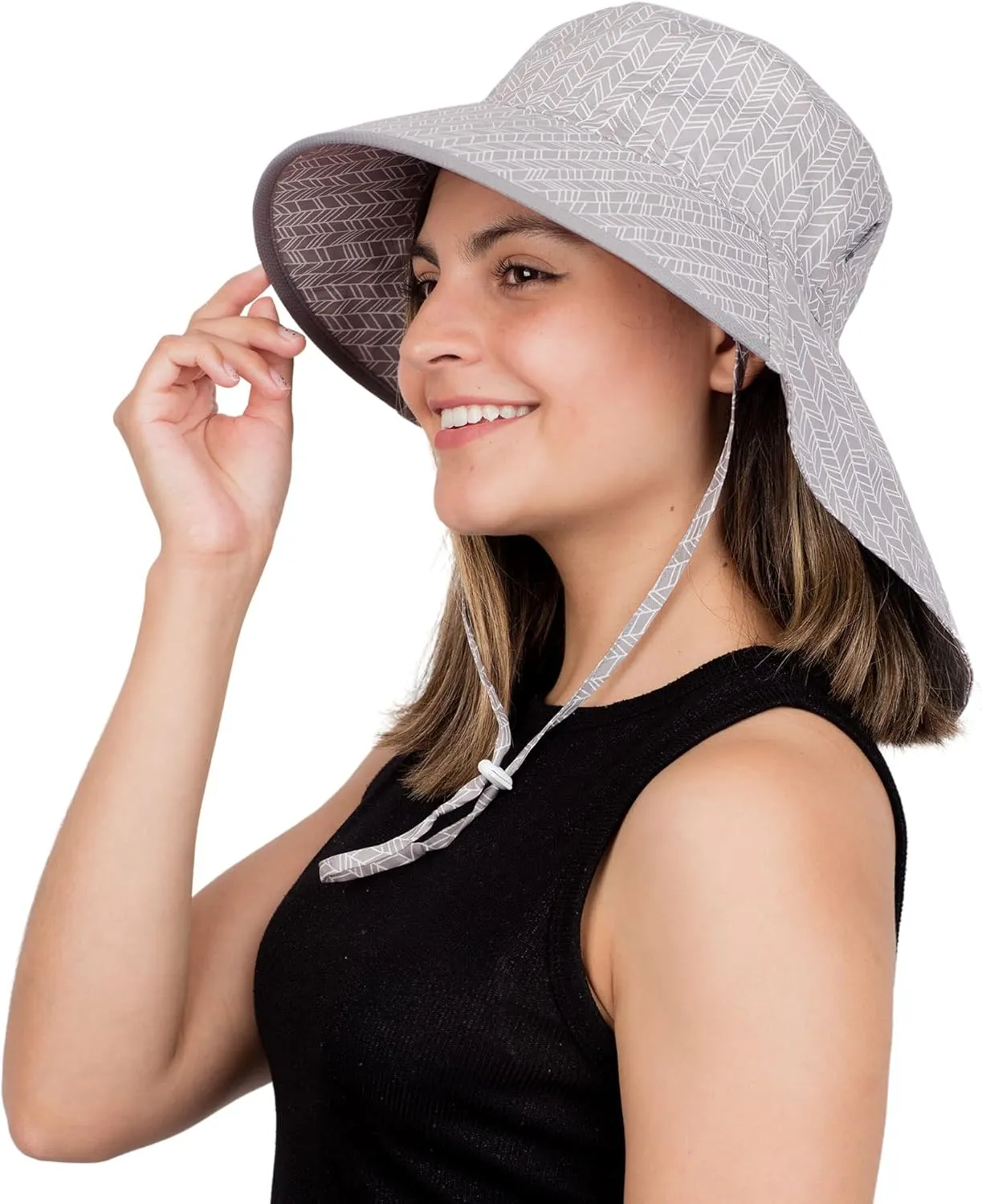 JAN & JUL 100% Cotton Adjustable Sun Hat with UV Protection for Women