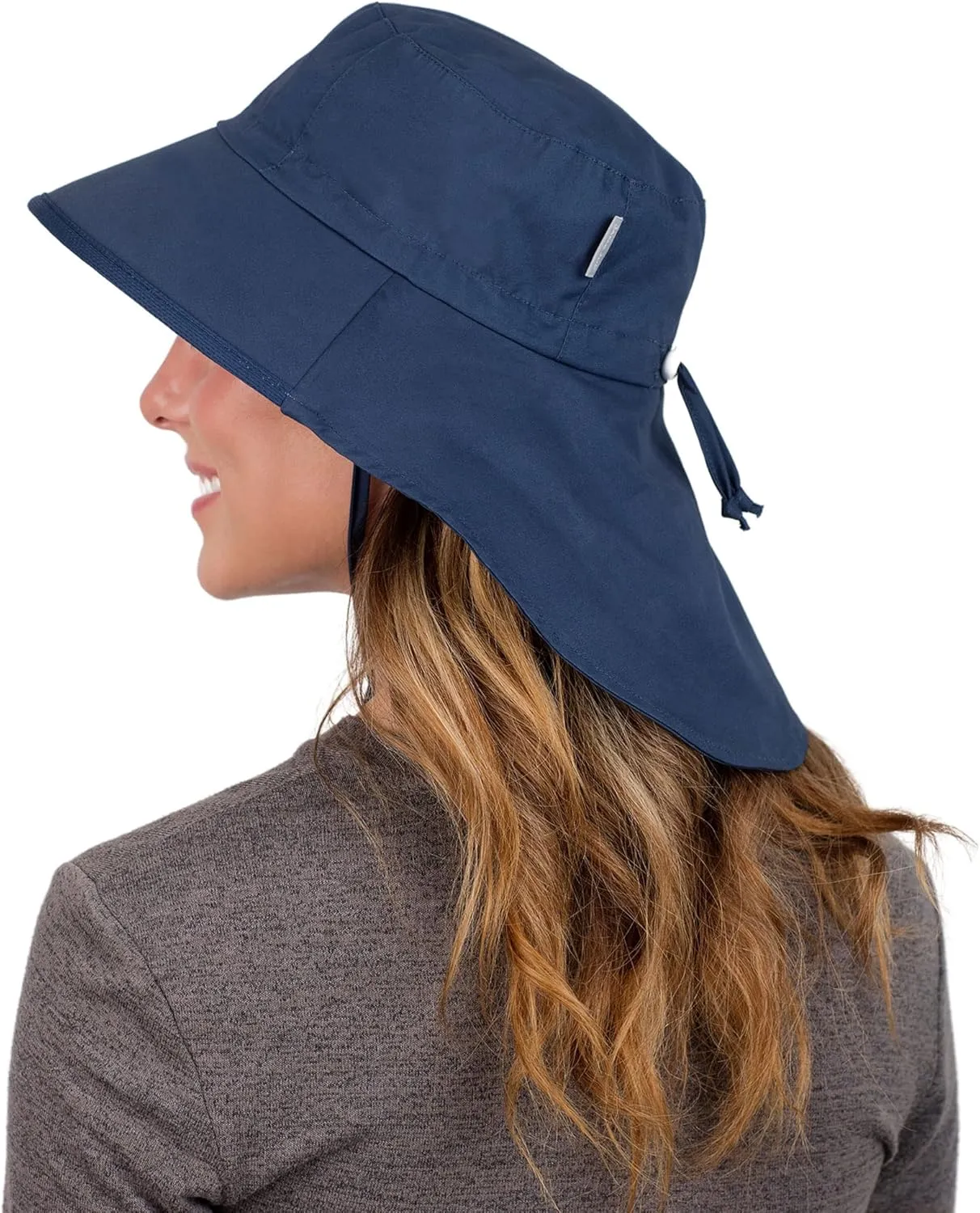 JAN & JUL 100% Cotton Adjustable Sun Hat with UV Protection for Women