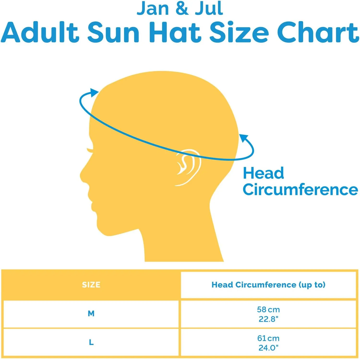 JAN & JUL 100% Cotton Adjustable Sun Hat with UV Protection for Women