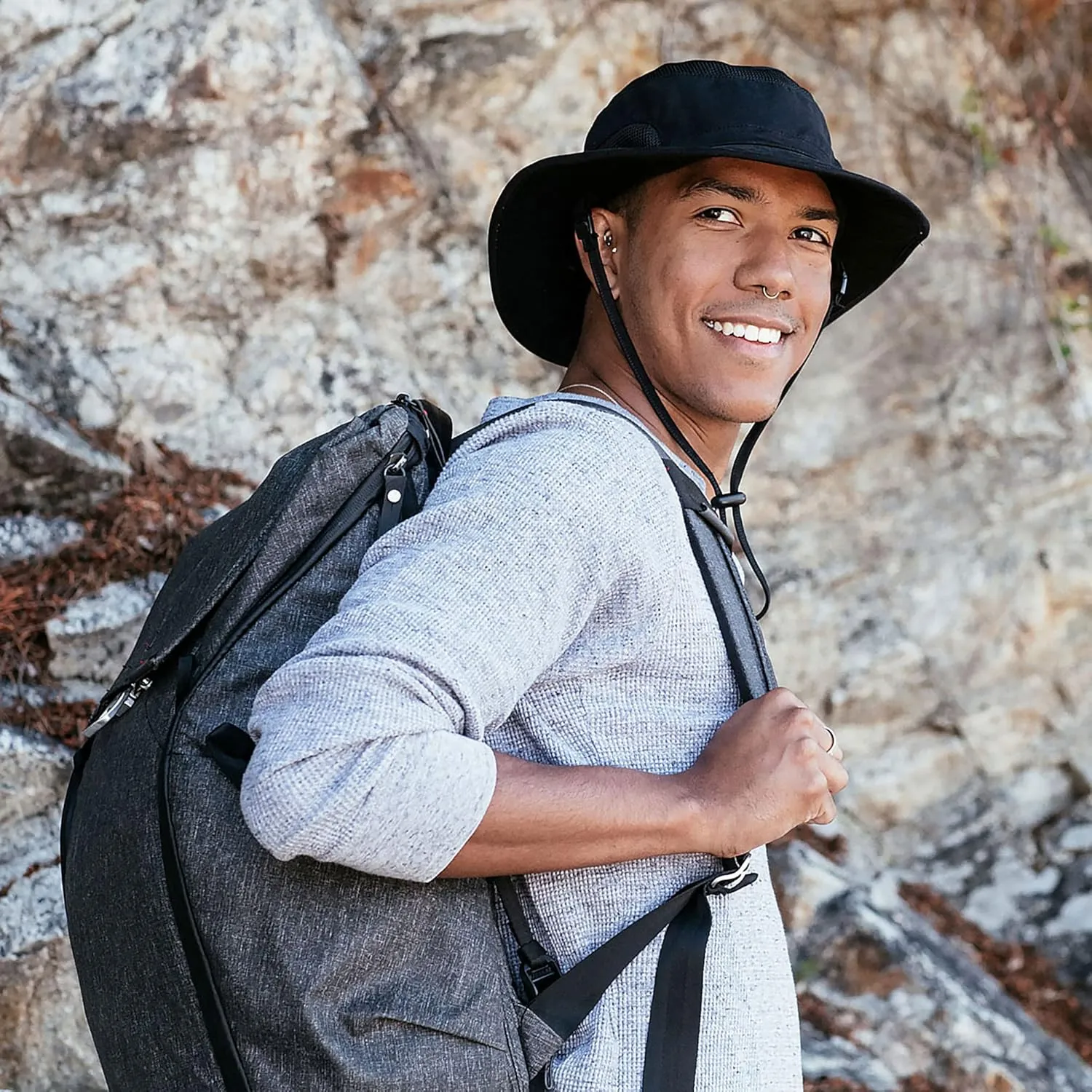 JAN & JUL Jasper Hat | 50  UPF Outdoor Hat with Mesh Panels