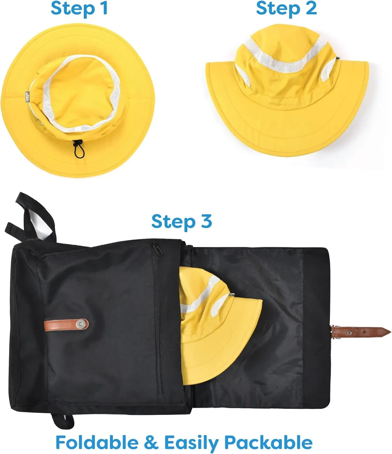 JAN & JUL Jasper Hat | 50  UPF Outdoor Hat with Mesh Panels
