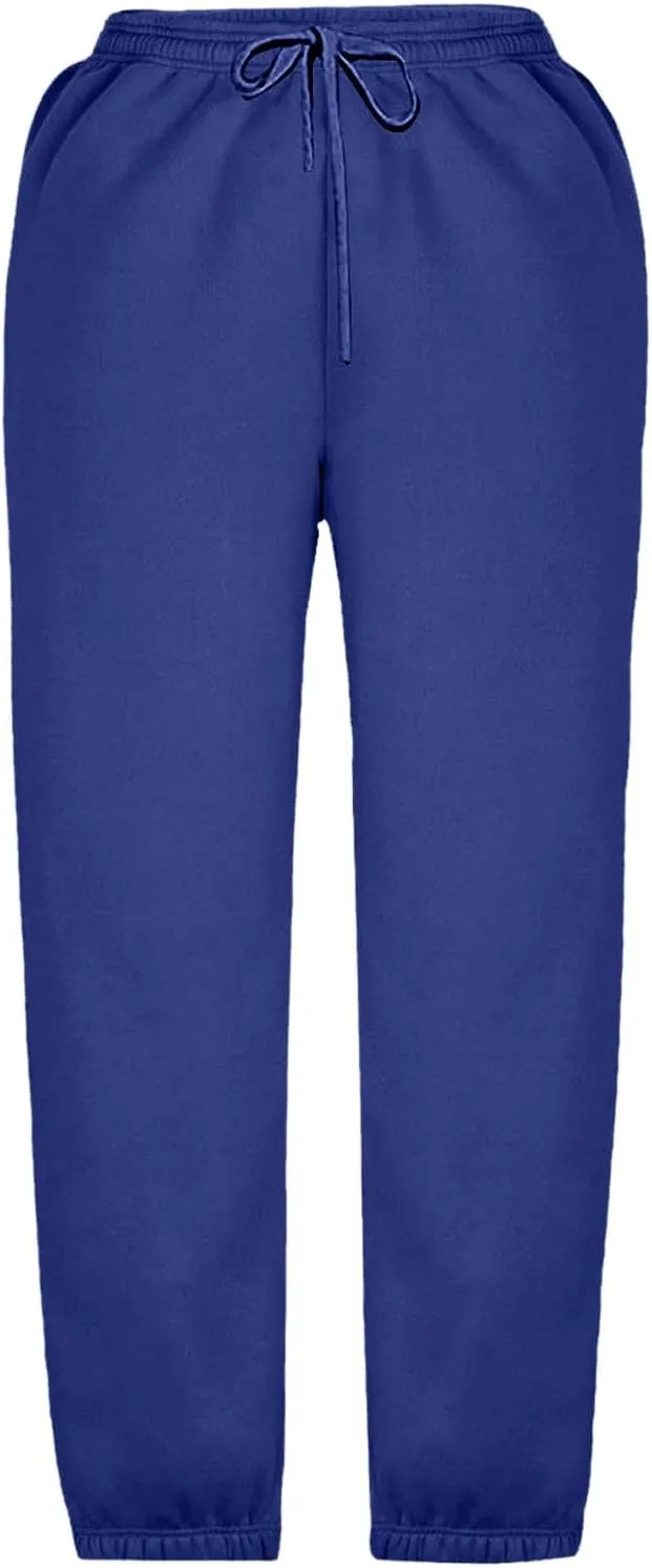 Kids Toddler Girls Joggers Solid Color Sweatpants Kids Cargo Loose High Waisted Elastic Pants with Pockets