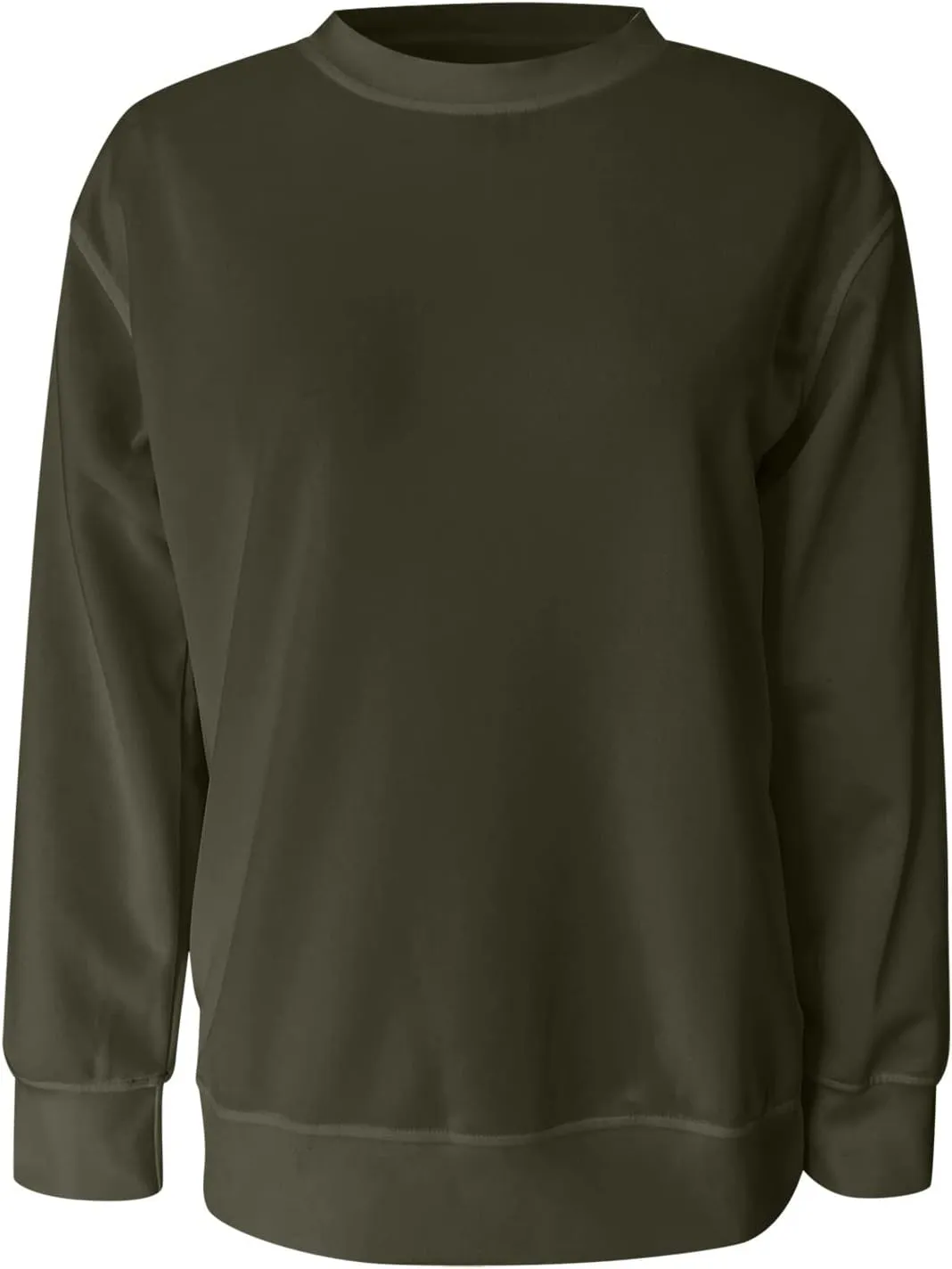 LCMTWX Womens Oversized Sweatshirts Long Sleeve Top Cute Pullover Loose Version Pullover Loose Soft Long Sleeve Pullover