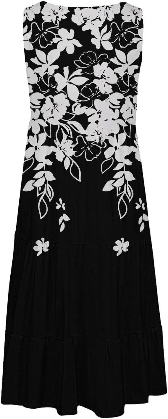 Linen Dresses for Women 2024 Italy Summer Dresses for Women Plus Size Beach Dress Casual Sundresses Sexy Sleeveless
