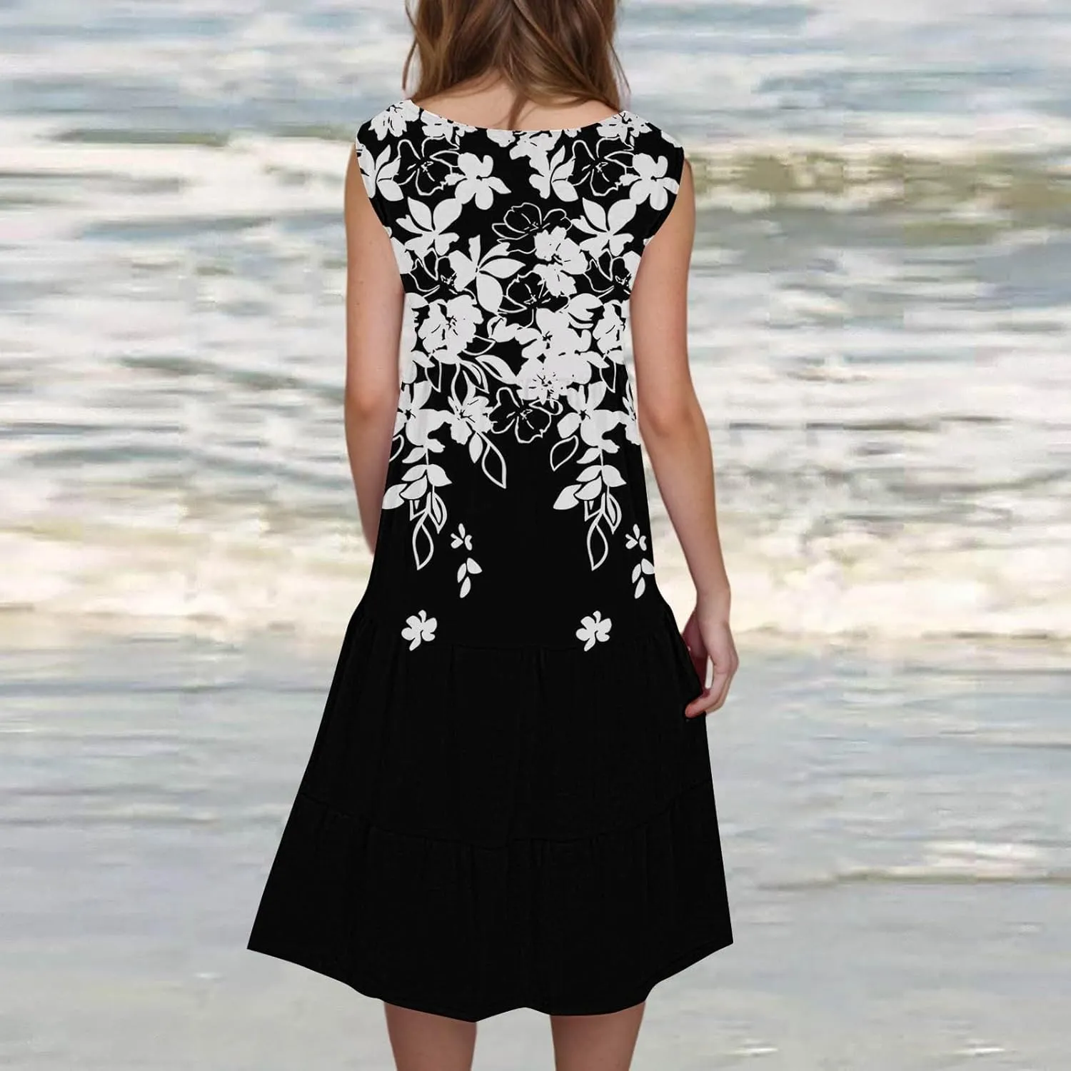 Linen Dresses for Women 2024 Italy Summer Dresses for Women Plus Size Beach Dress Casual Sundresses Sexy Sleeveless