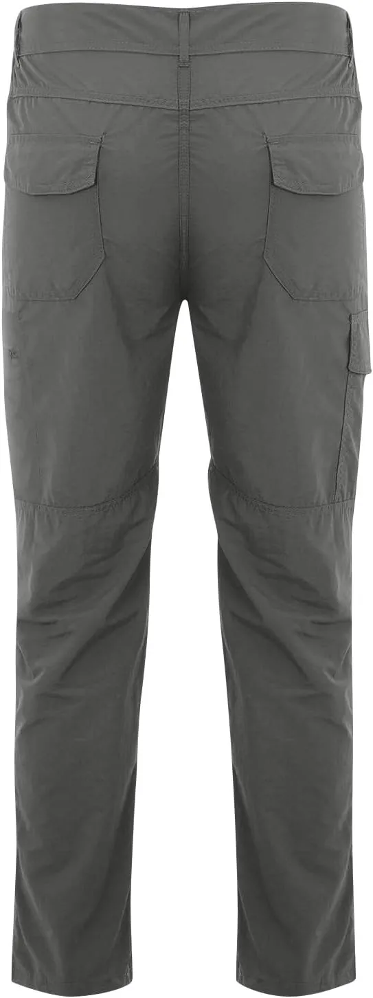 Mencomfy Cargo Pants, Baggy Pants Men Y2K Tactic Work Hiking Water Resistant Ripstop Flex Relaxed Fit Trousers