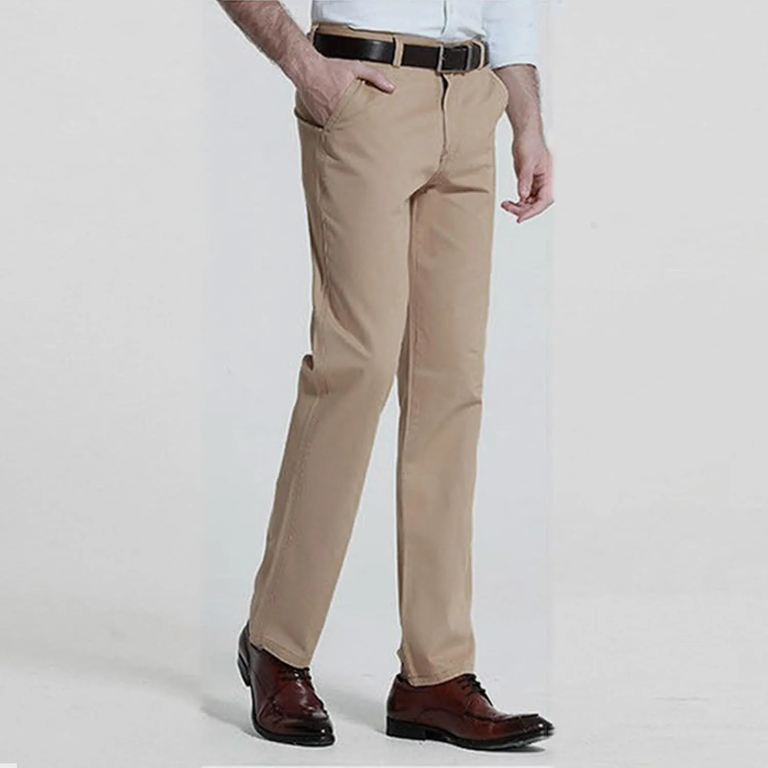 Men's Cargo Sweatpants Cotton Pants Summer Casual Pants Men's Breathable Pants Loose Straight Sweatpants for Men
