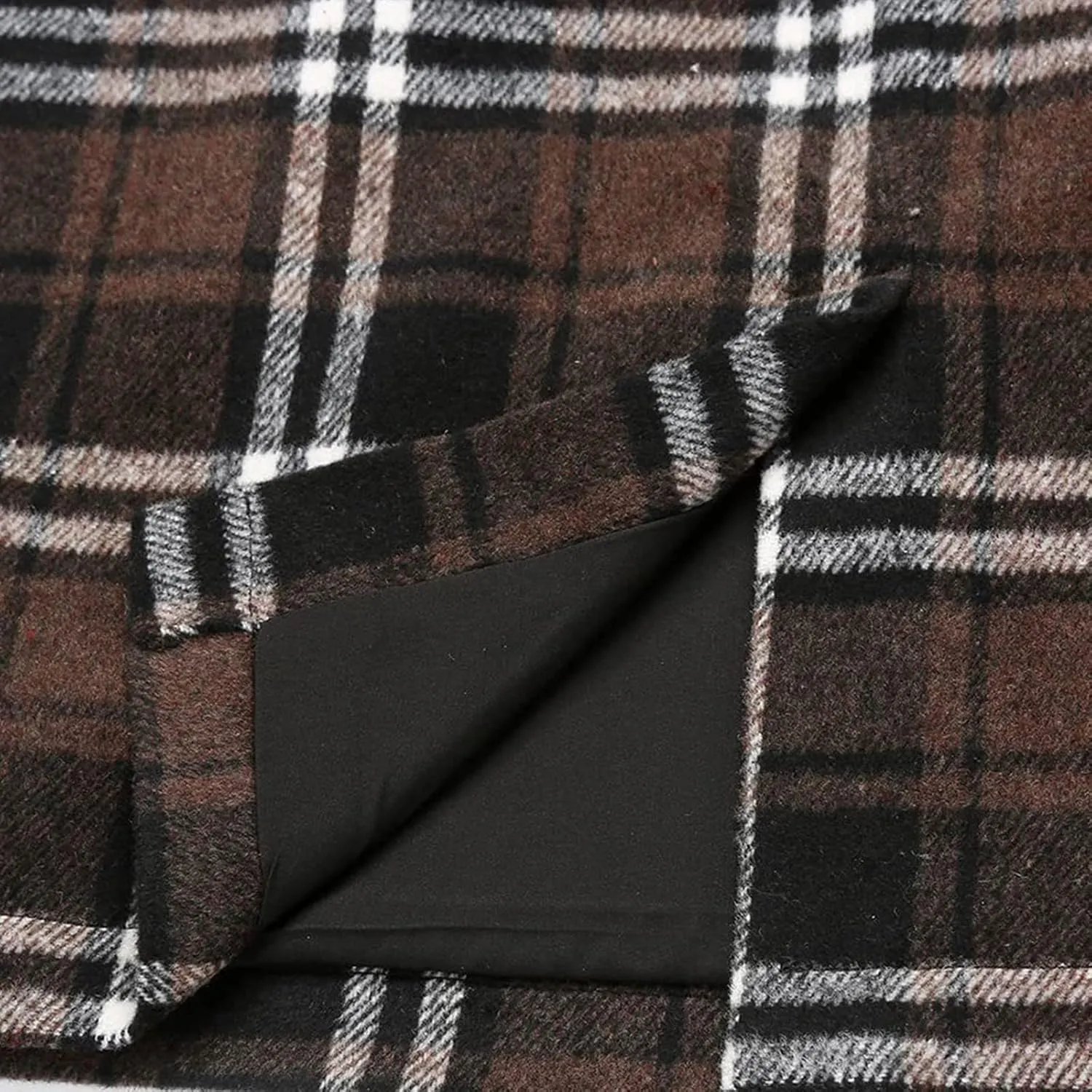 Pencil Skirt for Women Tummy Control with Slit Back Zipper Business Slim Trendy Plaid Stretchy Short Pencil Midi Skirt