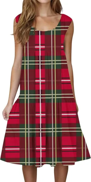Plus Size Summer Dresses Summer Dresses for Women Plus Size Beach Dress Casual Sundresses Sexy Sleeveless Dress