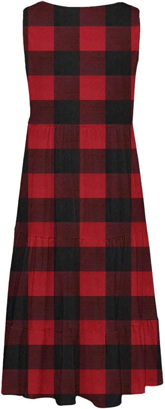 Plus Size Summer Dresses Summer Dresses for Women Plus Size Beach Dress Casual Sundresses Sexy Sleeveless Dress