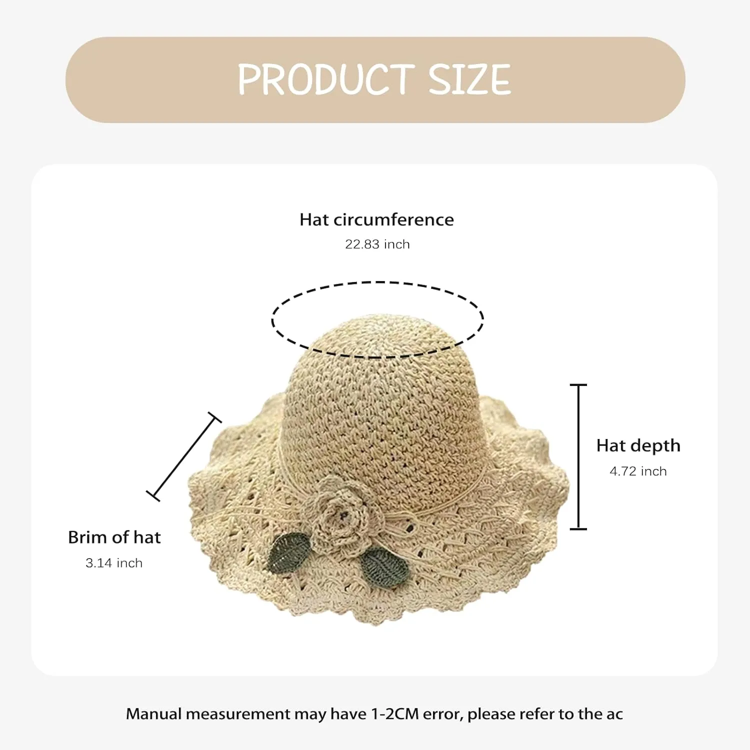 Straw Cowboy Hat Cowgirl Hat Woven Sun Hats Shapeable Brim Travel Vacation Beach Sun Hats for Men's Women's