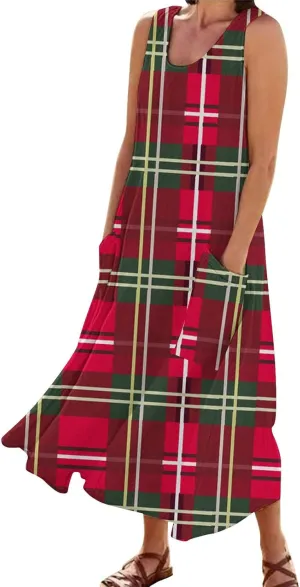 Summer Dresses for Women 2025 Summer Dresses for Women Plus Size Beach Dress Casual Sundresses Sexy Sleeveless Dress