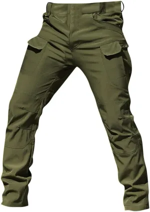 Tactical Pants for Men Ripstop Cargo Water Resistant Hiking Pants Relaxed Fit Stretch Quick Dry Work Pant Multi Pockets