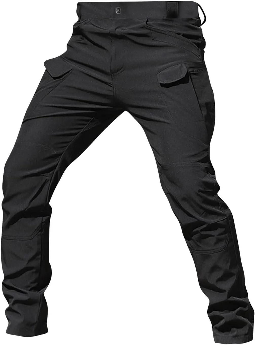 Tactical Pants for Men Waterproof Stretch Cargo Pants with Multi Pockets Relaxed Fit Work Pants