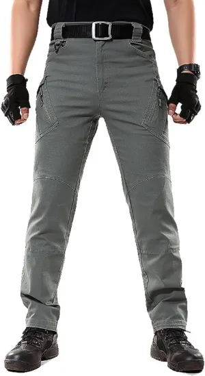 Tactical Waterproof Pants,Mens Lightweight Comfort Waterproof Tactical Cargo Work Pants with Multi Pockets