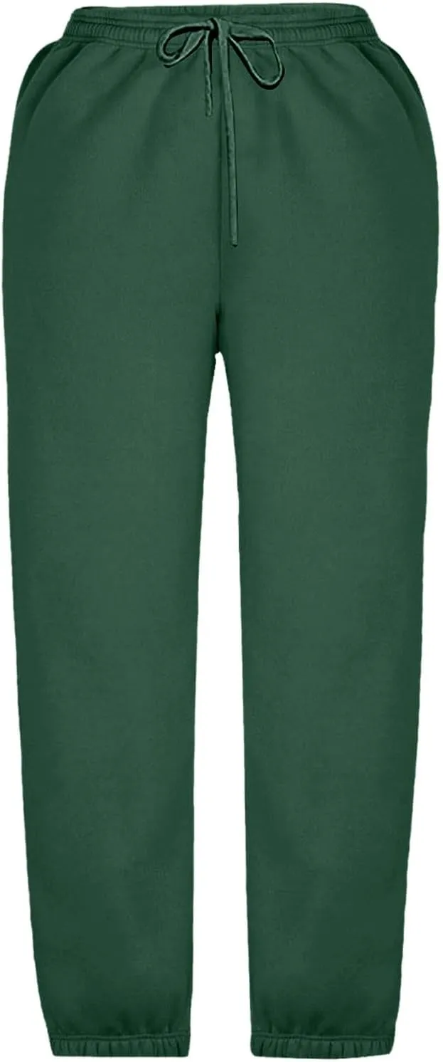 Teen Girls Baggy Sweatpants Cinch Bottom High Waist Elastic Jogger Pants Drawstring Athletic Pants Y2K Preppy Pants