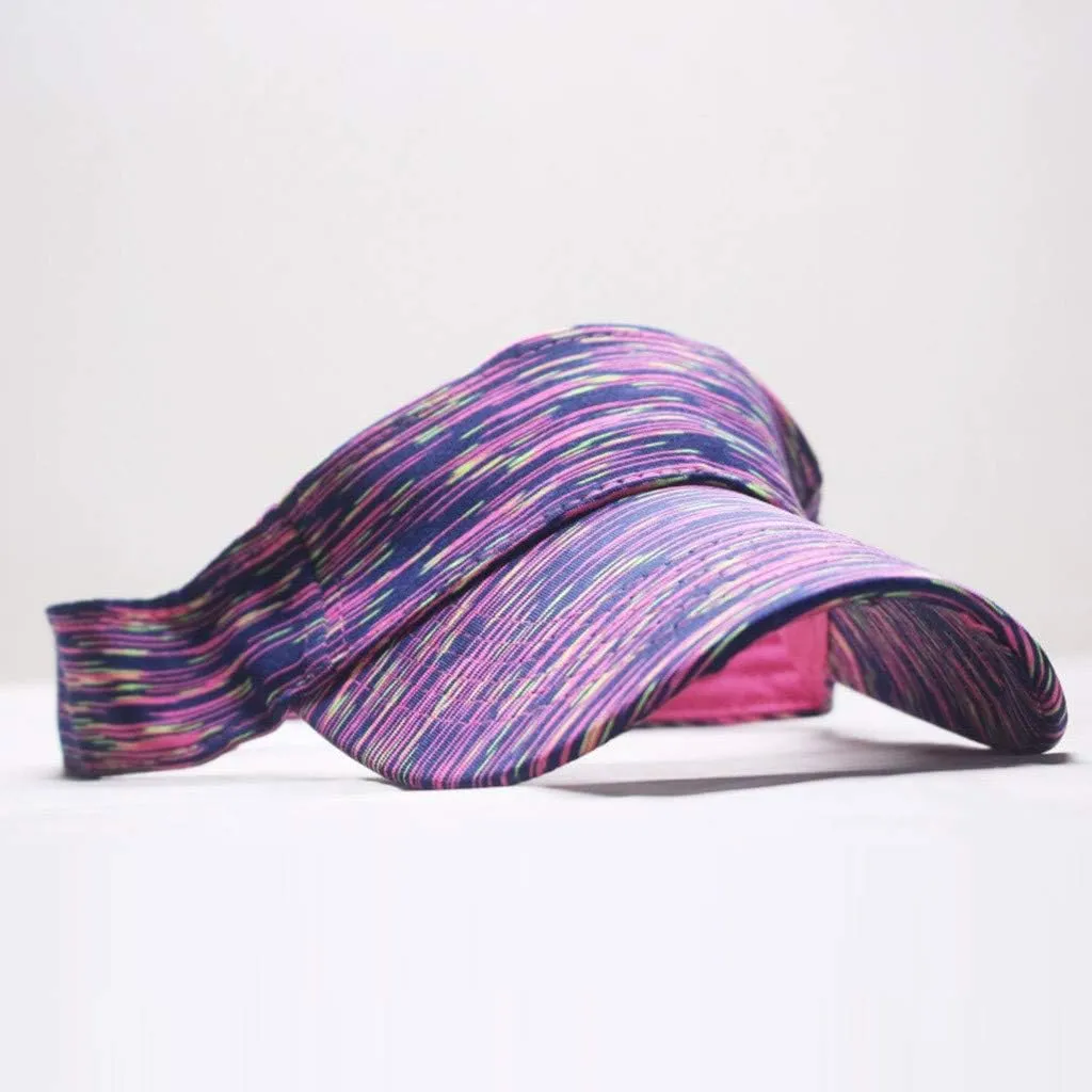 Visors for Women Mens Adjustable Sport Visor Empty Top Visors Cap Unisex Sun Hat Golf Tennis Visor with UV-Protection