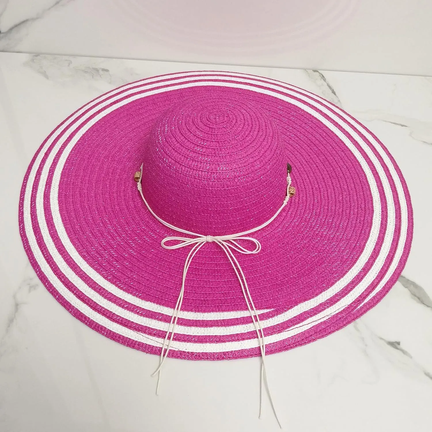 Wide Brim Sun Hats for Women UV Protection Floppy Straw Hats with Stone Decor Sun Protection Foldable Beach Hats