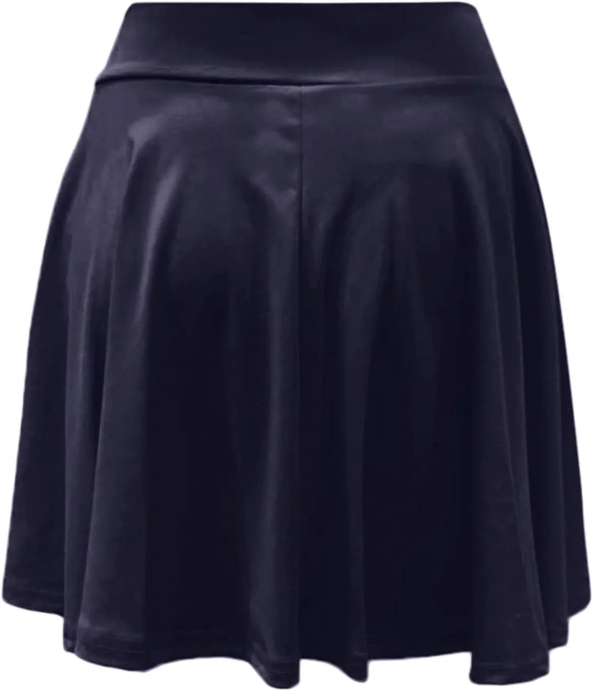 Women Flared Pleated Mini Skirts with Built in Shorts Workout Athletic Stretchy High Waist Tennis Skater Skirt