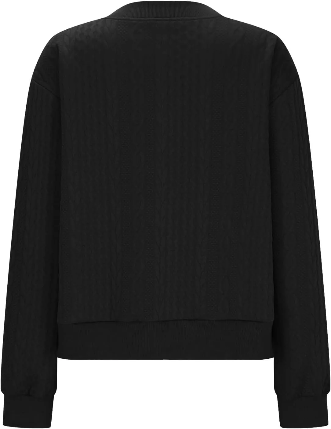 Women Jackets Sweaters 2025 Fall Cardigan Sweater Casual Dressy Open Knit Jacket Long Sleeve Loose Trendy Coats