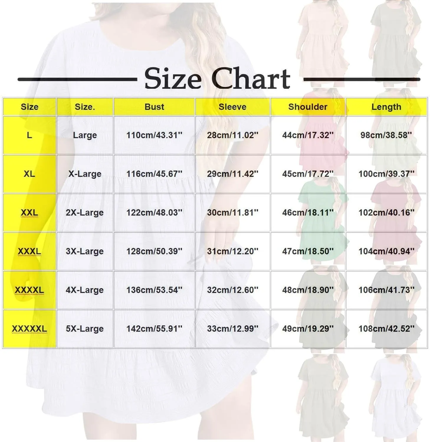 Women Oversized Ruffle Hem A-Line Dresses Summer Bubble Textured Knee Length Dresses Casual Short Sleeve Boho Dress