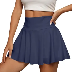 Women Tennis Skirts High Waisted Golf Pickleball Pleated Lightweight Mini Skirt Workout Sport Skirt
