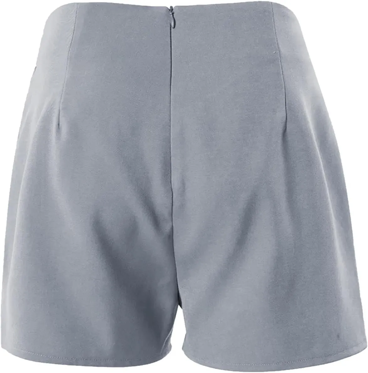 Womens Button Front Wrap Skirts High Waist Tummy Control Dressy Skorts Summer Solid Ruffle Casual Workwear Outfits