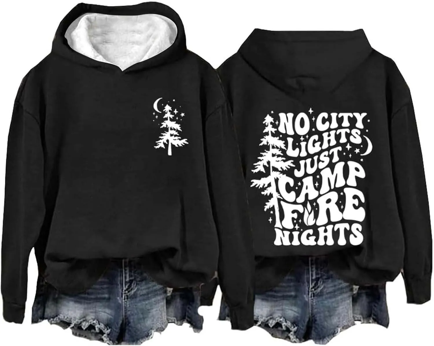 Womens Oversized Hoodies Sweatshirts Women's Check Zipper Hoodie Long Sleeved Hoodie Pullover Tops Loose Hooded