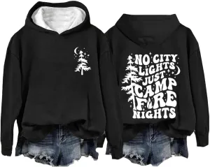 Womens Oversized Hoodies Sweatshirts Women's Check Zipper Hoodie Long Sleeved Hoodie Pullover Tops Loose Hooded