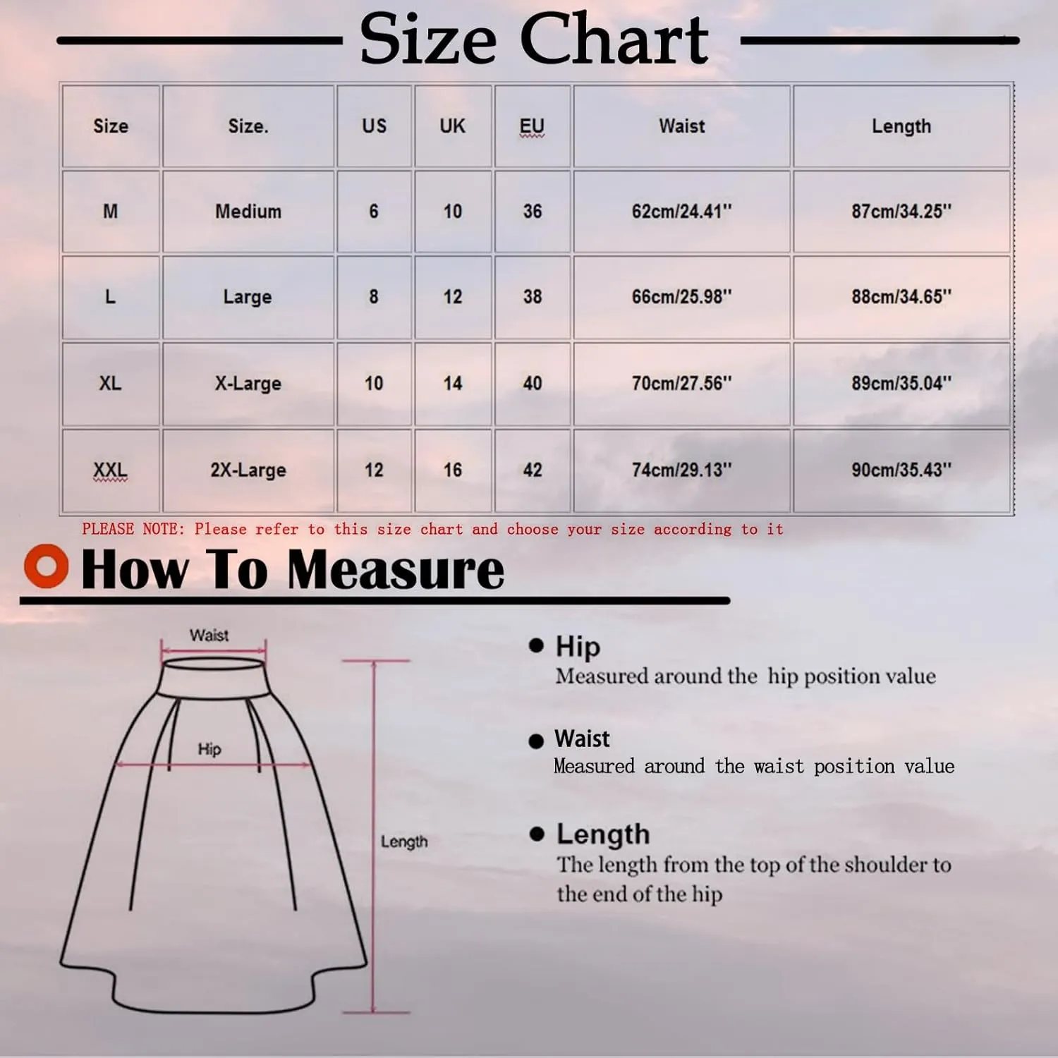 Women's Slim A-line Skirt Solid Color Comfort Elastic Waist Retro Maxi Skirt for Beach Vacation, Casual Outings