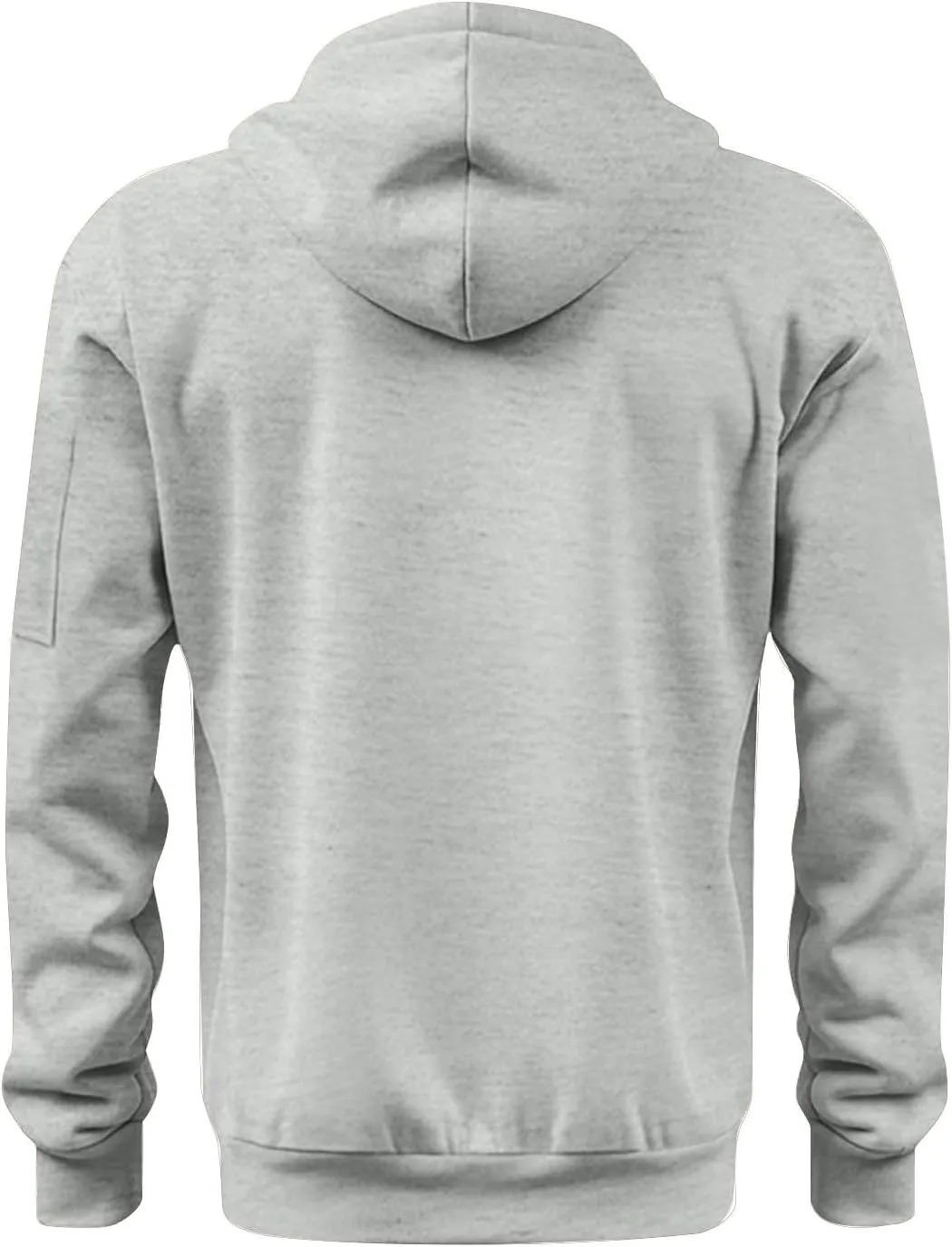 Zip Up Tactical Hoodies for Men Loose Fit Workout Fleece Jacket Big and Tall Cotton Hooded Sweatshirt with Pockets